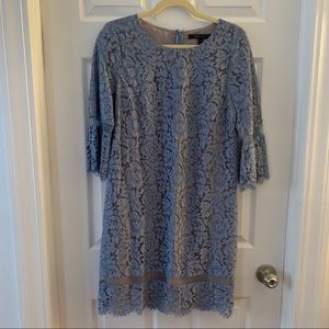 BCBG MaxAzria Light Blue Lace Dress